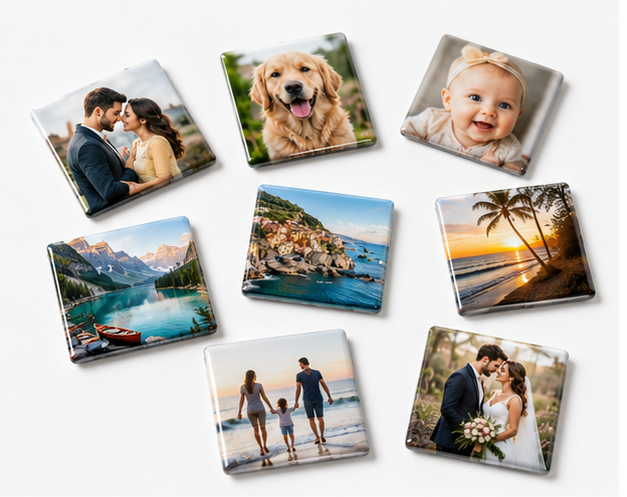 Custom Photo Magnets - 2x2 Square